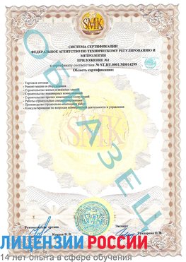 Образец сертификата соответствия (приложение) Анапа Сертификат ISO 14001